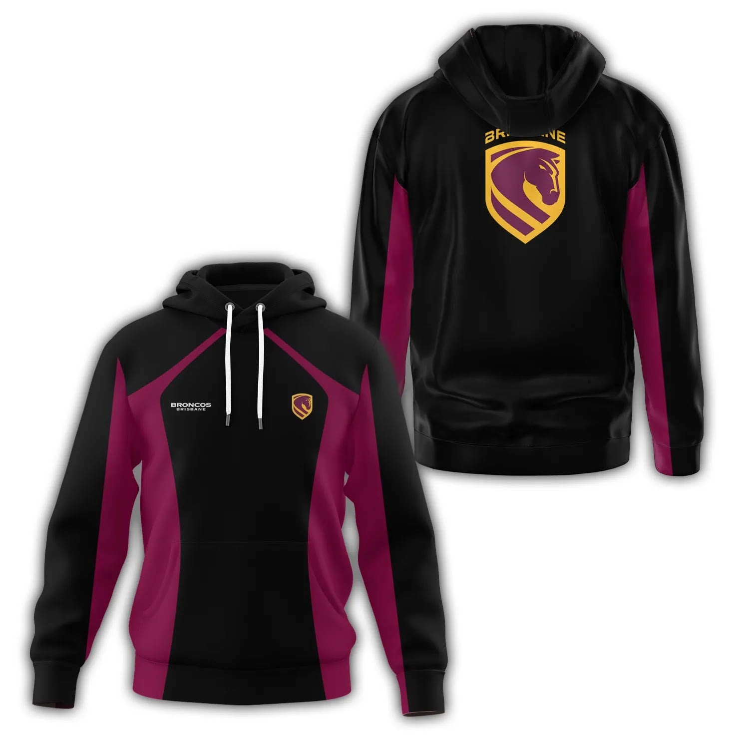 Brisbane Broncos Hoodie SC048