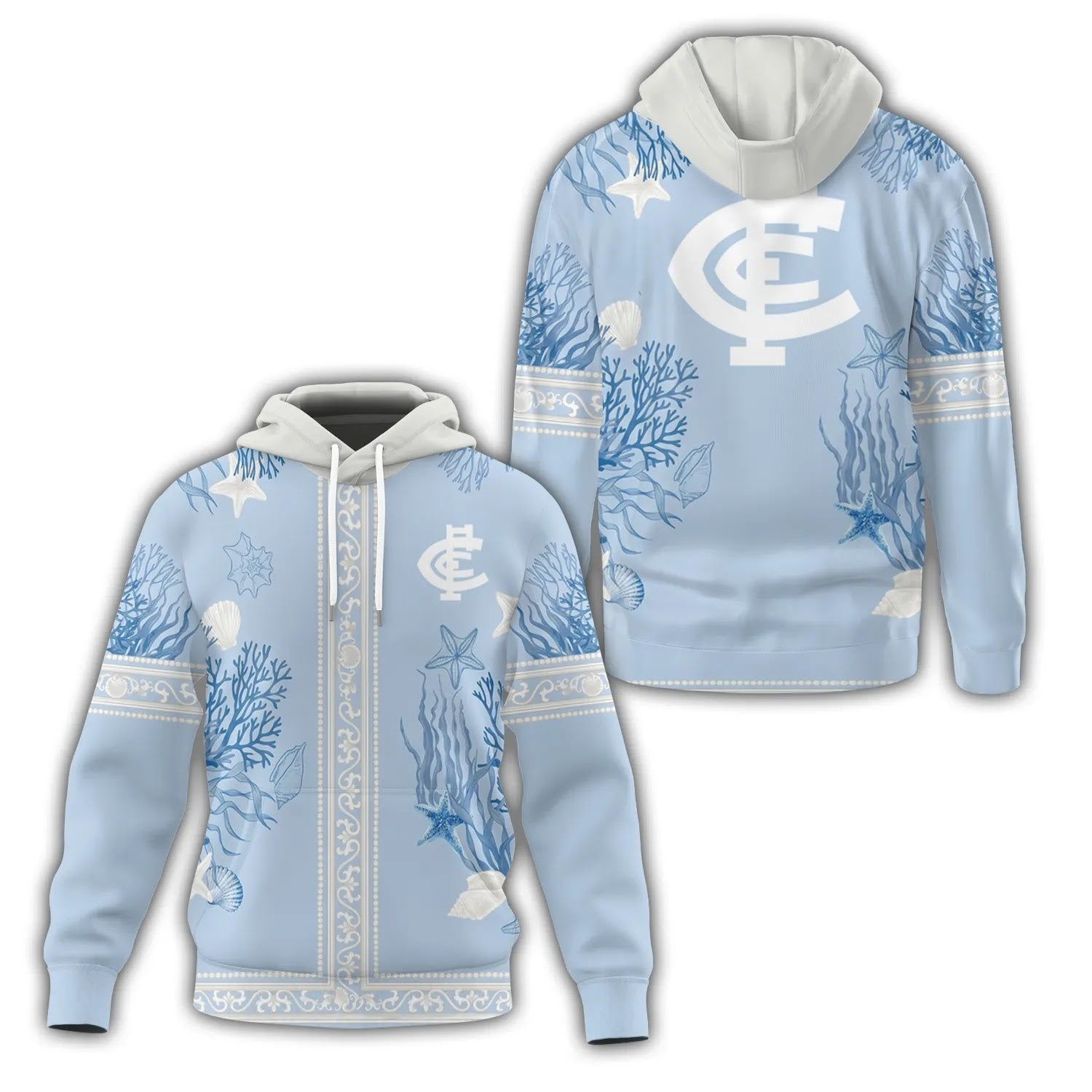 Carlton Blues Hoodie SHW024