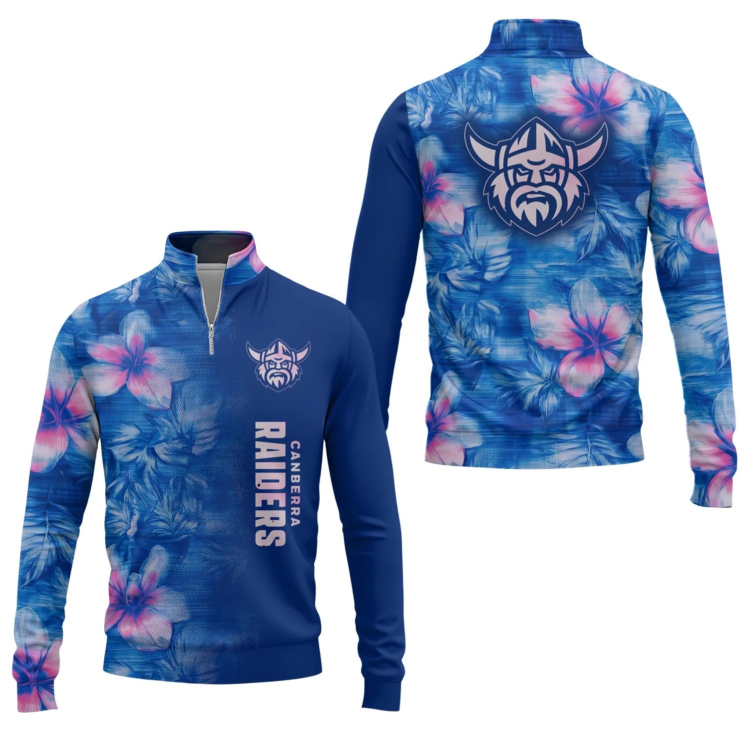 Canberra Raiders Quarter-zip Pullover SHW057