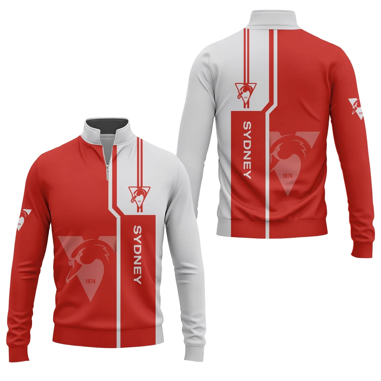 Sydney Swans Quarter-zip Pullover SC064