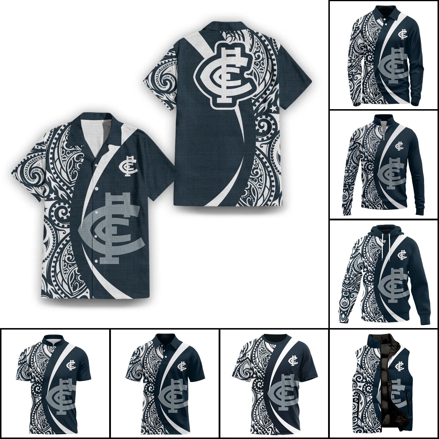 Carlton Blues Apparels SHW072