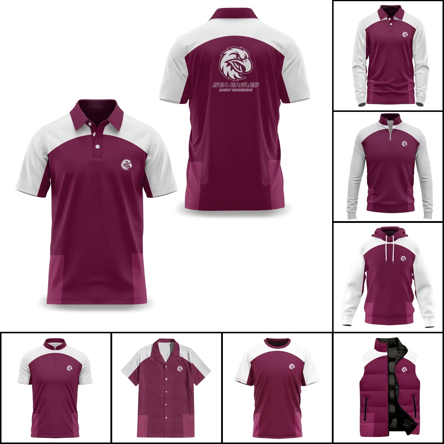 Manly Warringah Sea Eagles Apparels SC016