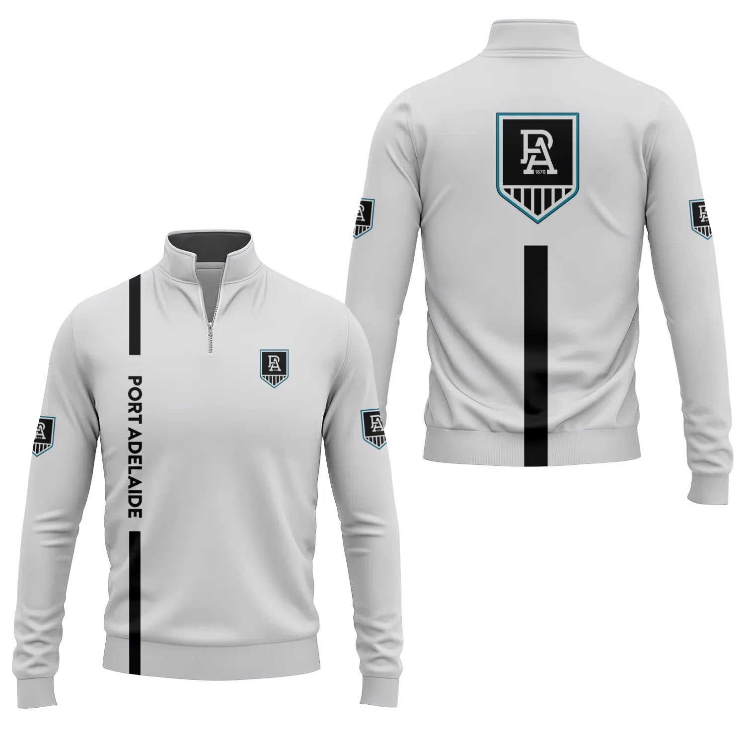 Port Adelaide Power Quarter-zip Pullover SC005