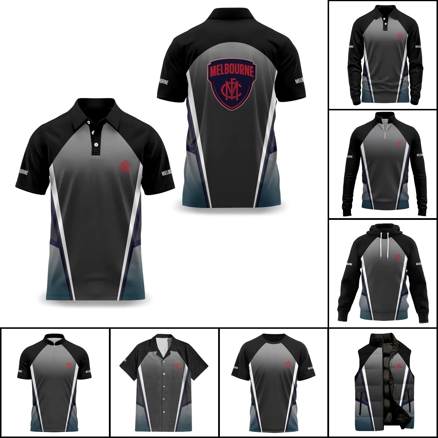 Melbourne Demons Apparels SC037