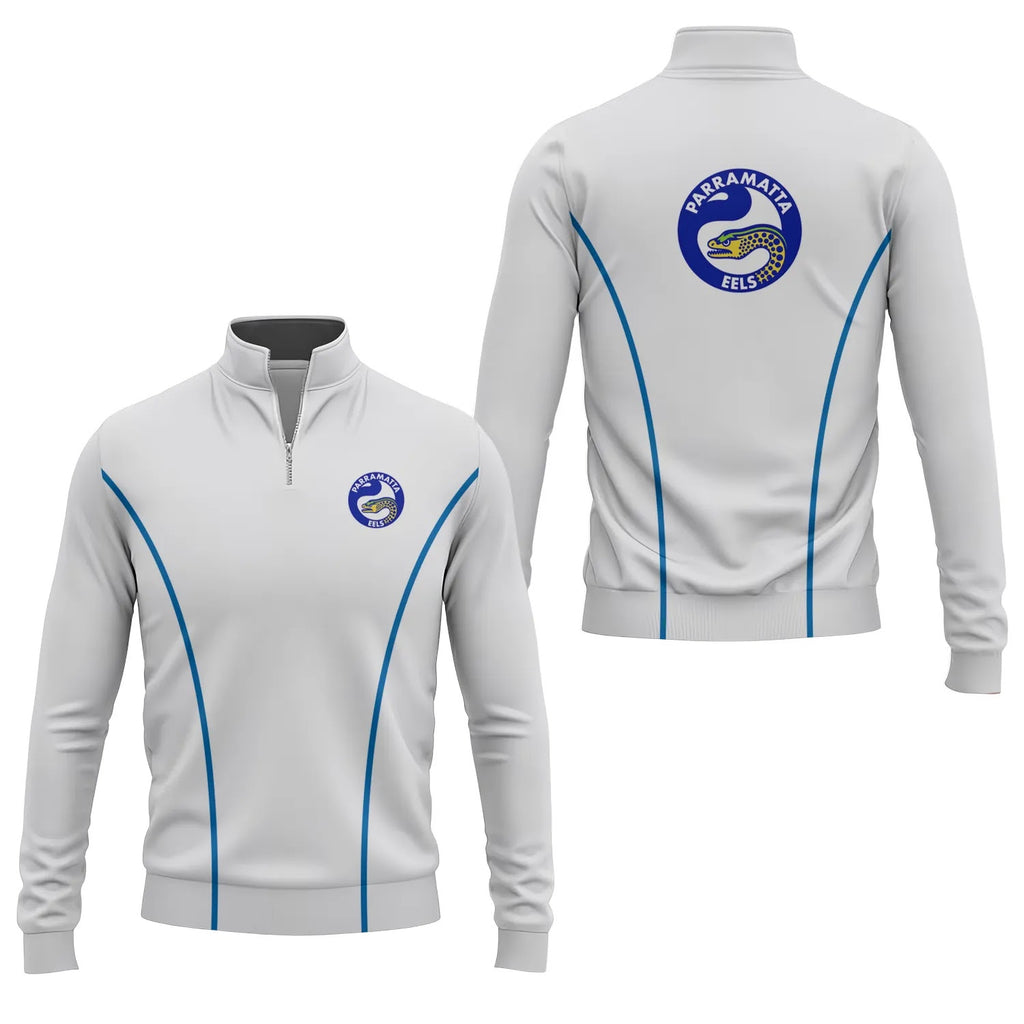 Parramatta Eels Quarter-zip Pullover SC025