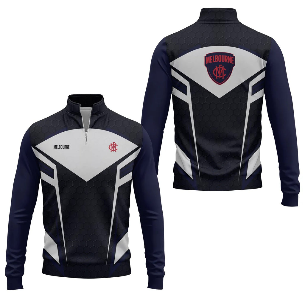 Melbourne Demons Quarter-zip Pullover SC033