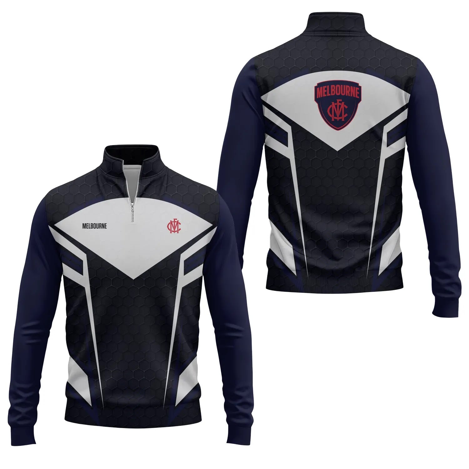 Melbourne Demons Quarter-zip Pullover SC033