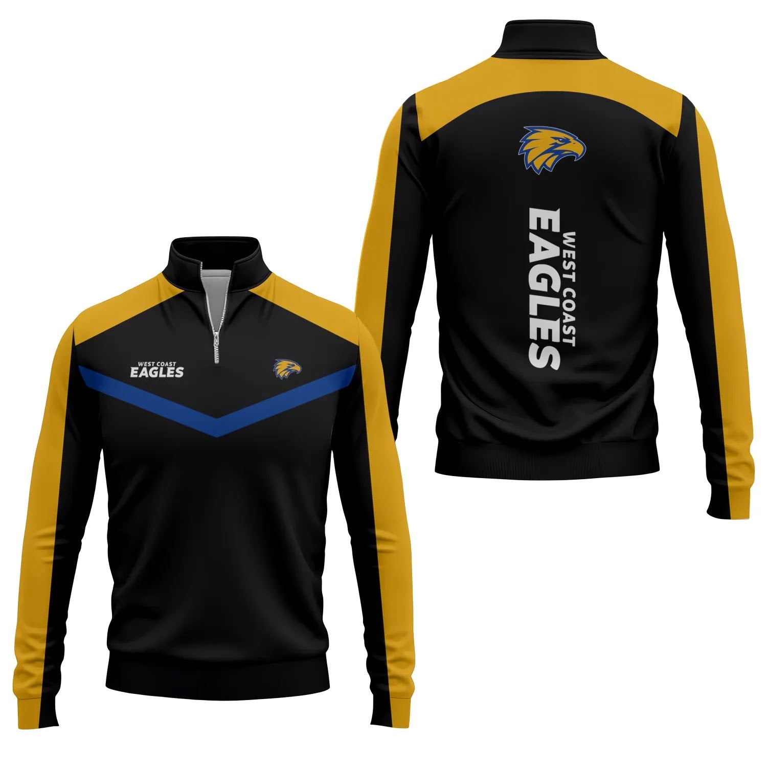 West Coast Eagles Quarter-zip Pullover SC035