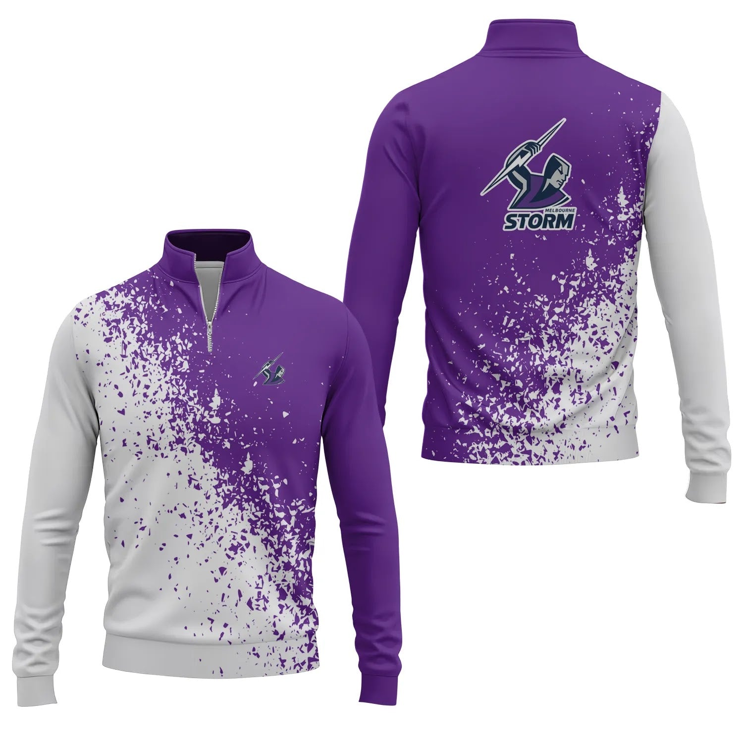 Melbourne Storm Quarter-zip Pullover SC070