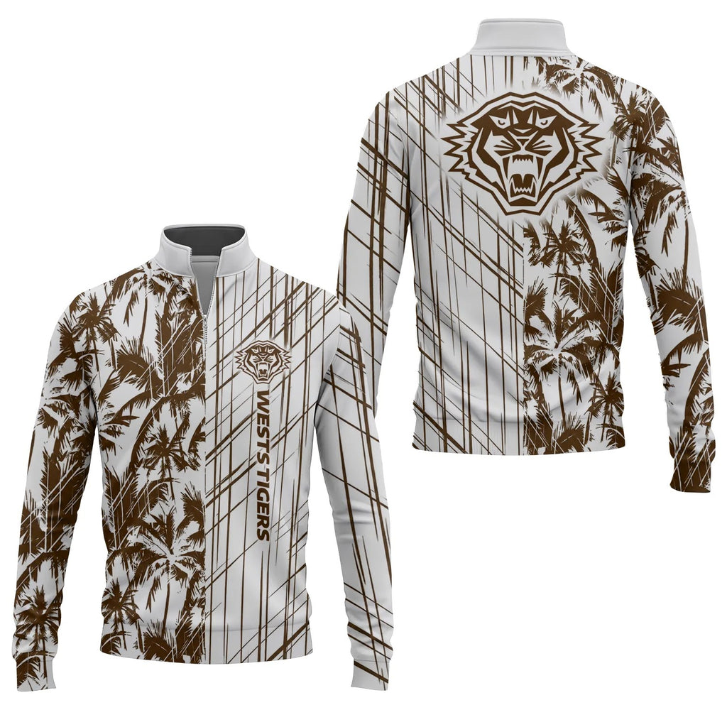 Wests Tigers Quarter-zip Pullover SHW041