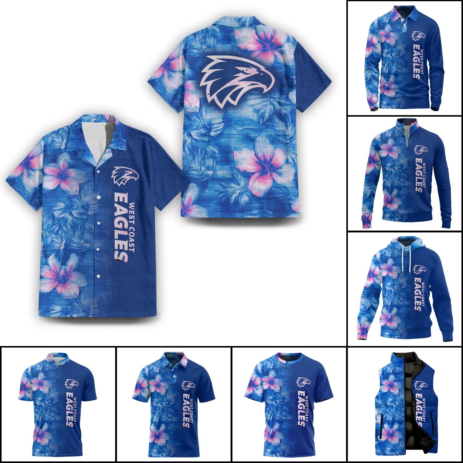 West Coast Eagles Apparels SHW057