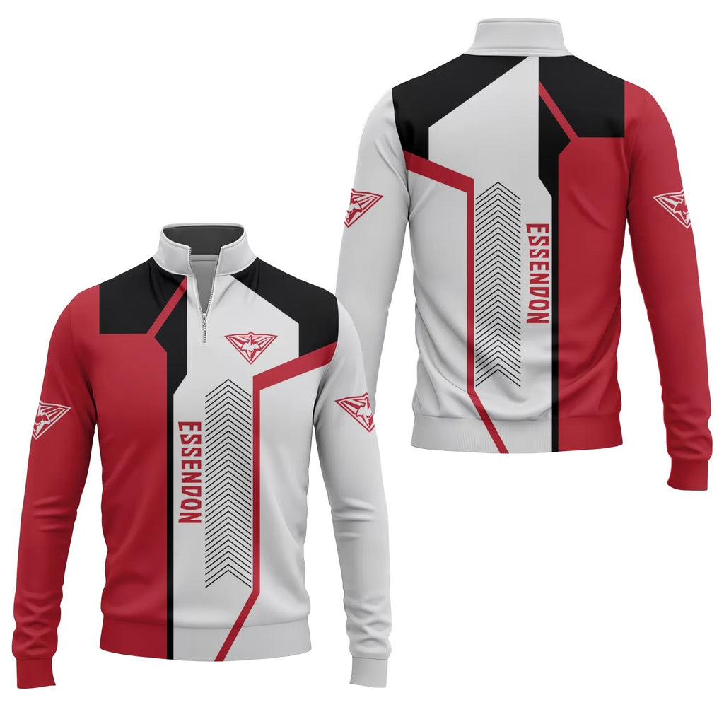 Essendon Bombers Quarter-zip Pullover SC065