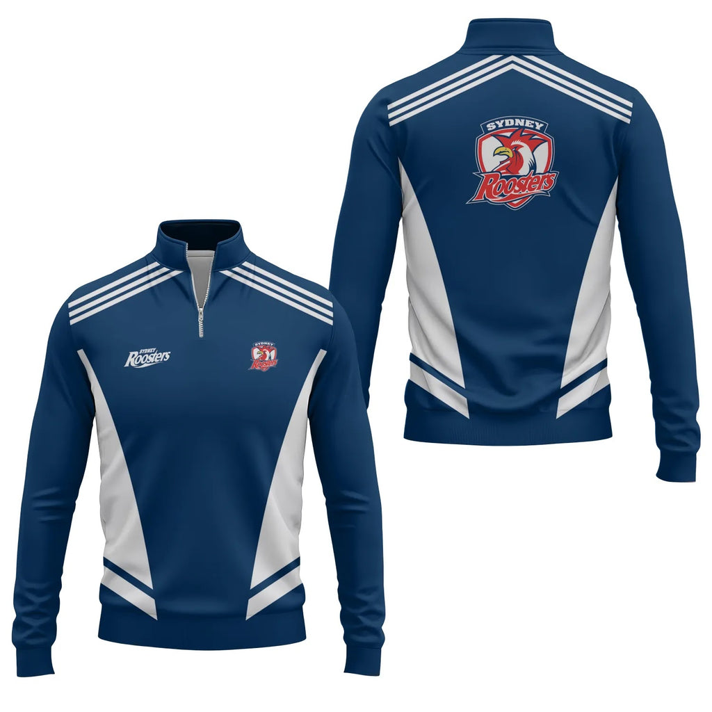 Sydney Roosters Quarter-zip Pullover SC092