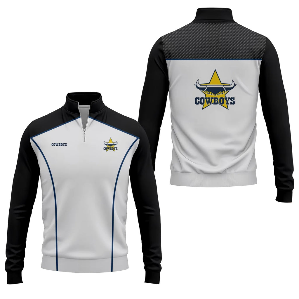 North Queensland Cowboys Quarter-zip Pullover SC011