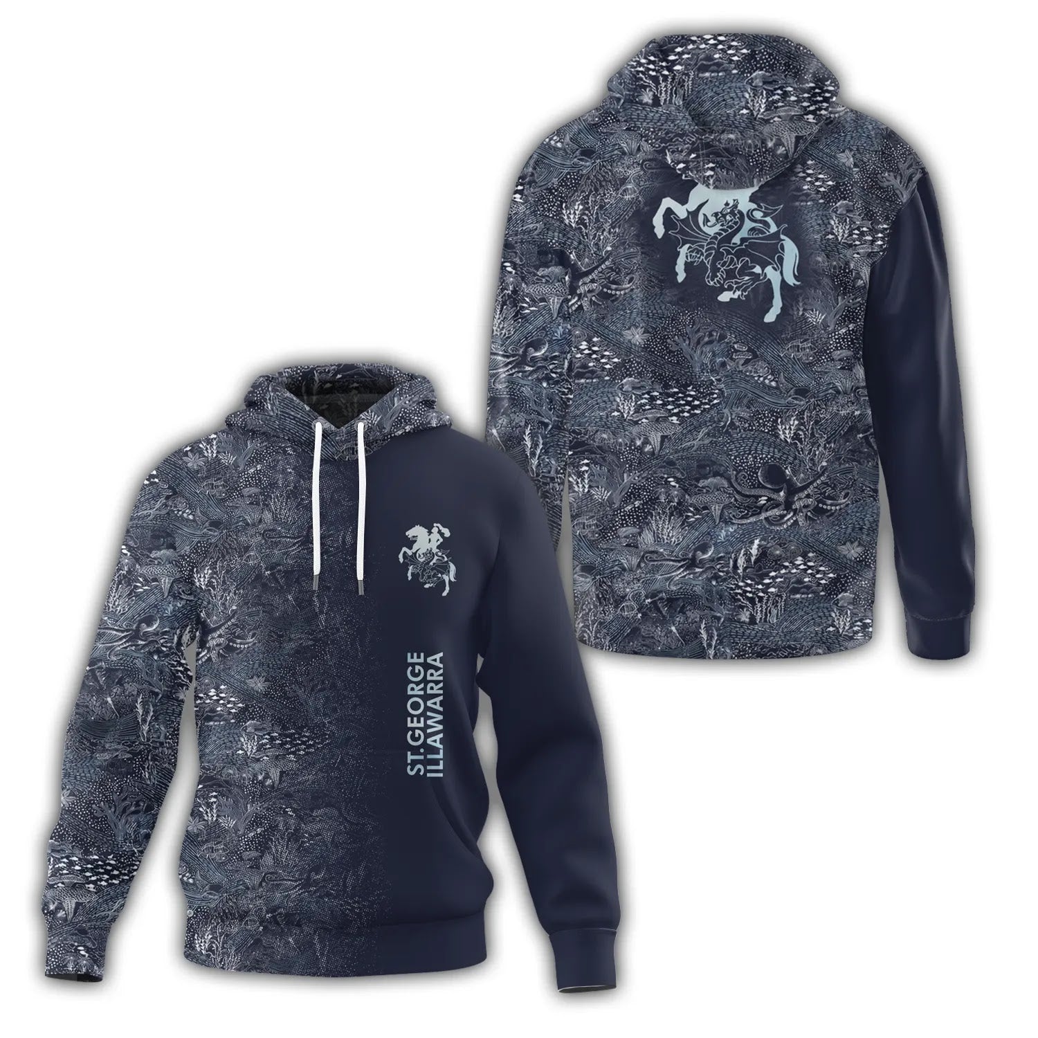 St George Illawarra Dragons Hoodie SHW006
