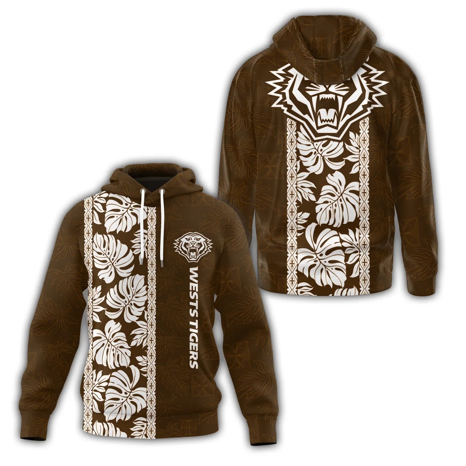 Wests Tigers Hoodie SHW046