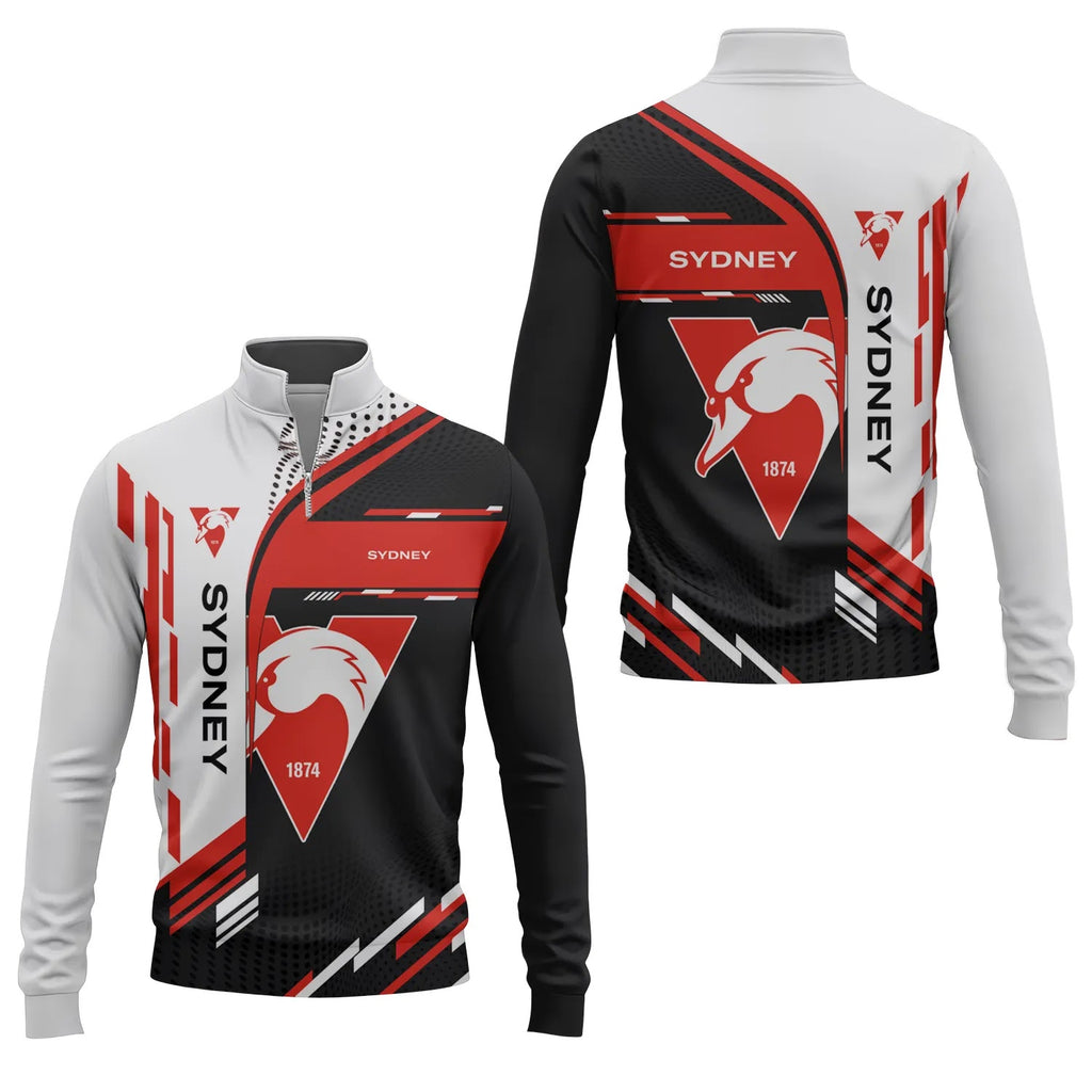 Sydney Swans Quarter-zip Pullover SC036