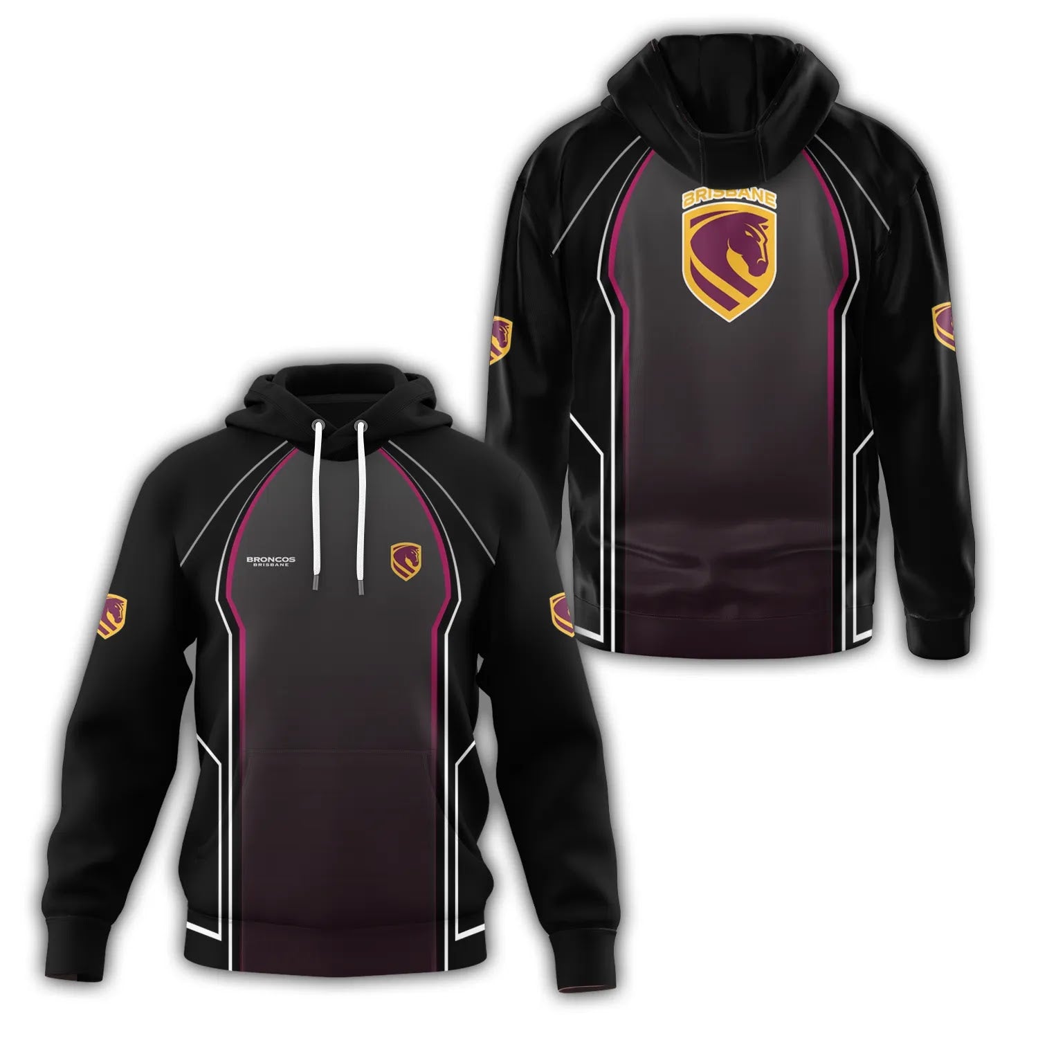 Brisbane Broncos Hoodie SC061