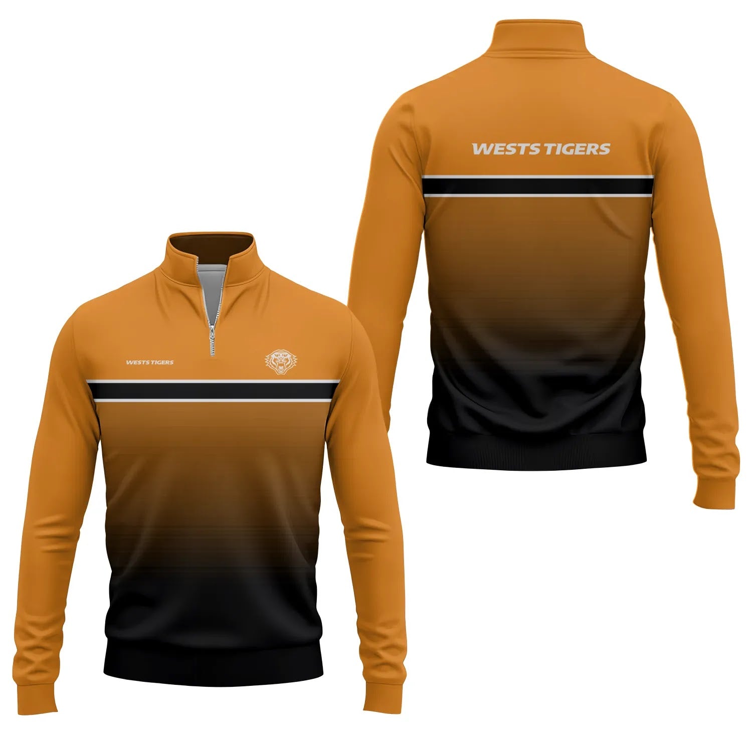 Wests Tigers Quarter-zip Pullover SC050