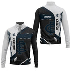 Carlton Blues Quarter-zip Pullover SC036