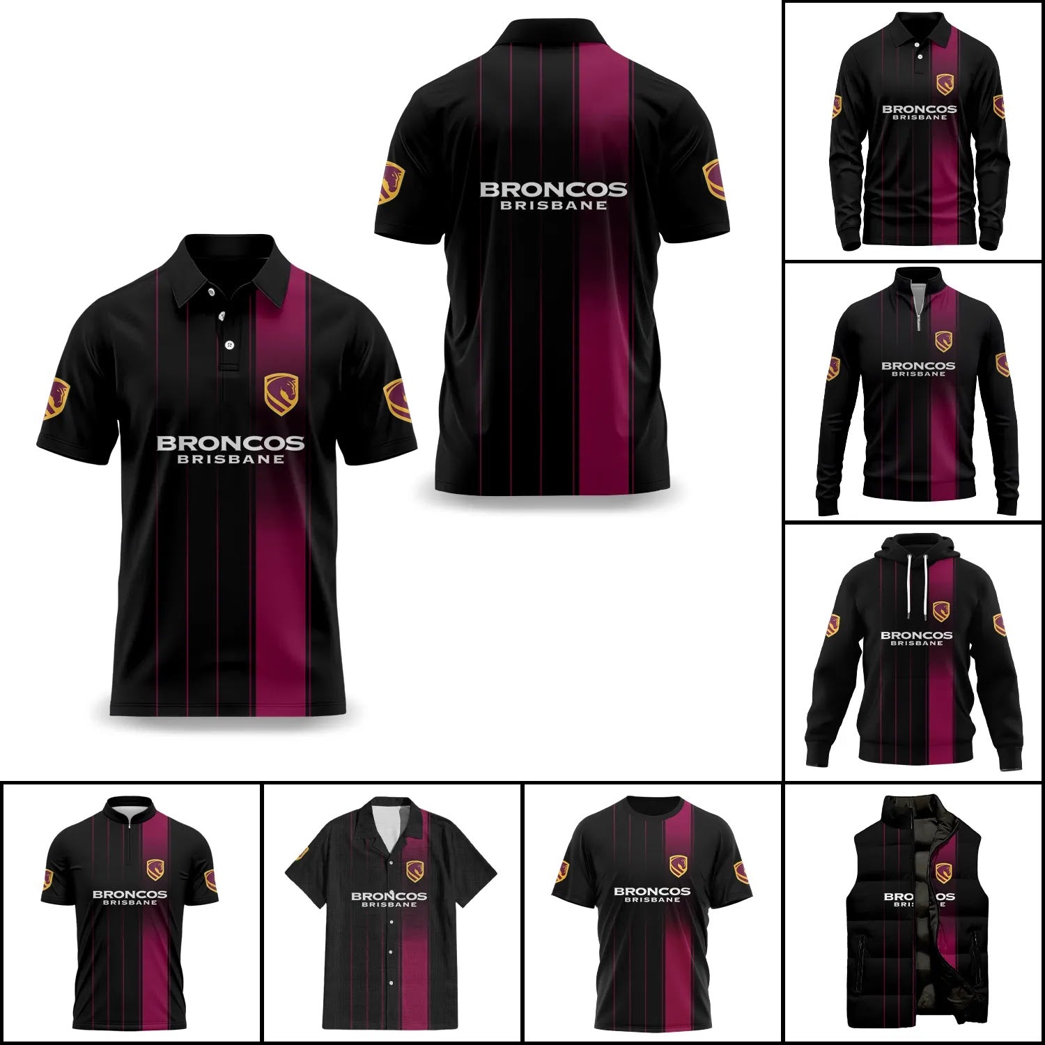 Brisbane Broncos Apparels SC068