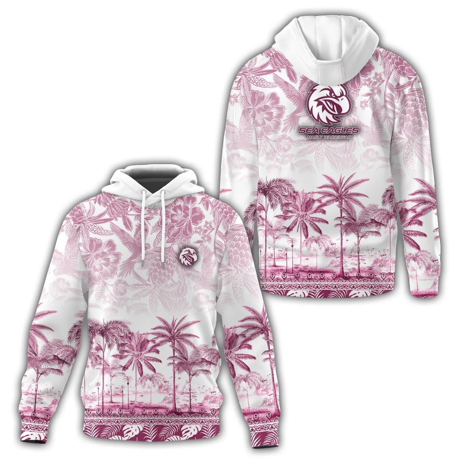 Manly Warringah Sea Eagles Hoodie SC045