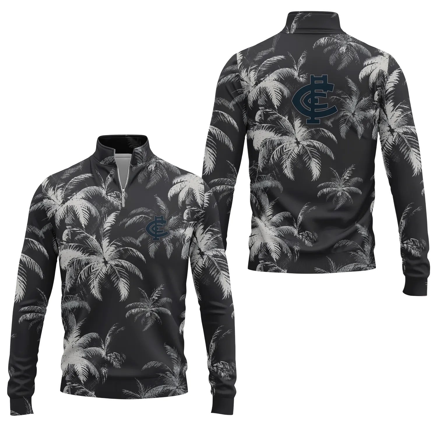 Carlton Blues Quarter-zip Pullover SC112