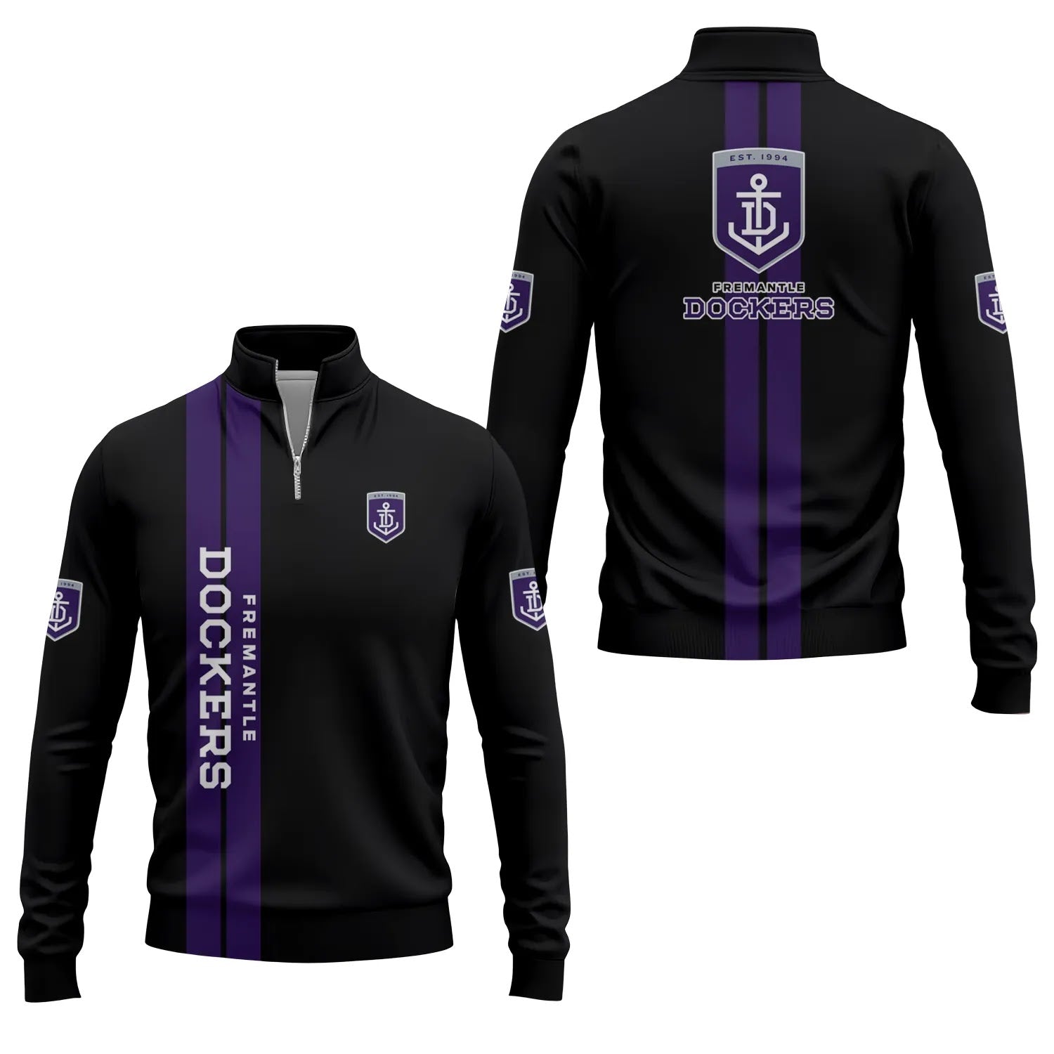 Fremantle Dockers Quarter-zip Pullover SC013