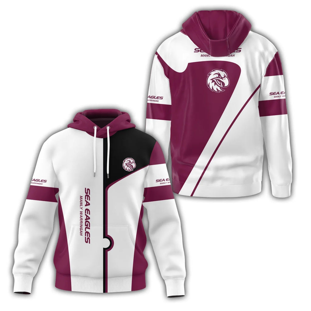 Manly Warringah Sea Eagles Hoodie SC010