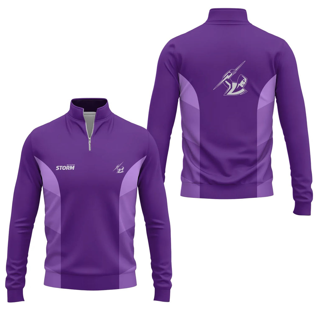 Melbourne Storm Quarter-zip Pullover SC049