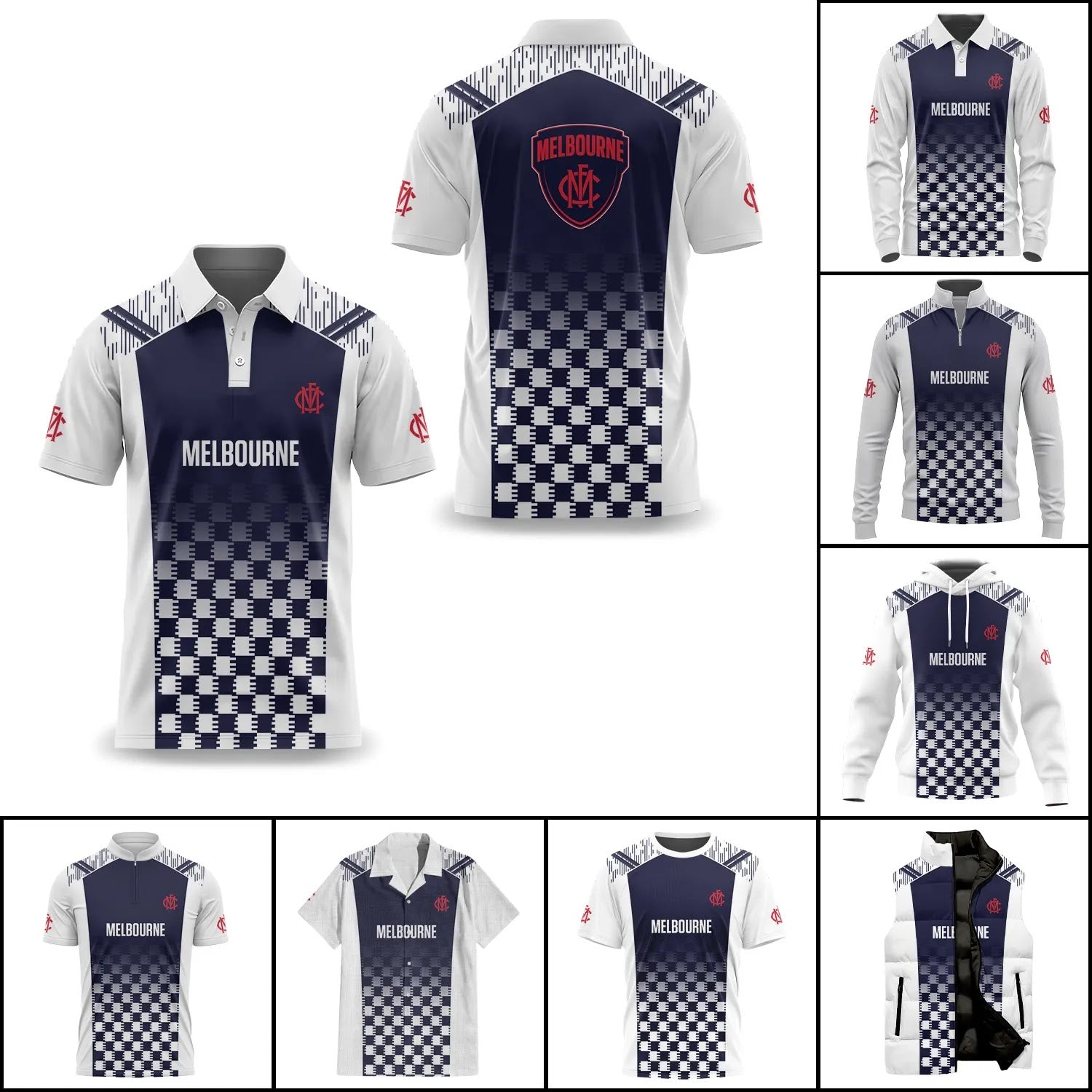 Melbourne Demons Apparels SC063