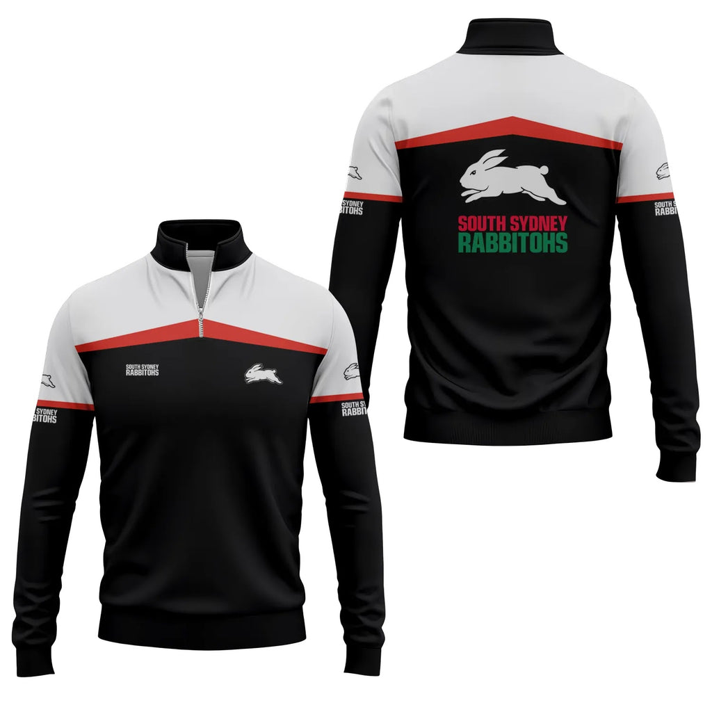 South Sydney Rabbitohs Quarter-zip Pullover SC031