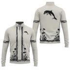 Dolphins Quarter-zip Pullover SHW043