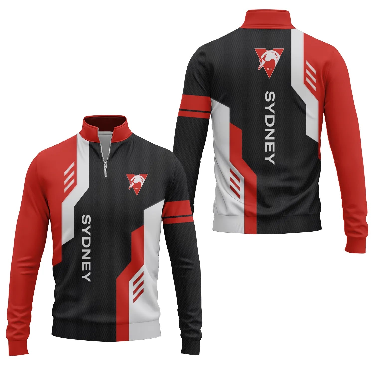Sydney Swans Quarter-zip Pullover SC029