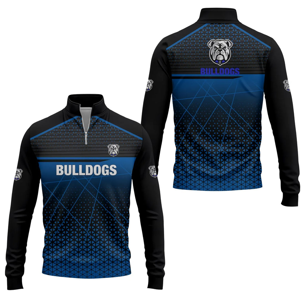 Canterbury-Bankstown Bulldogs Quarter-zip Pullover SC047
