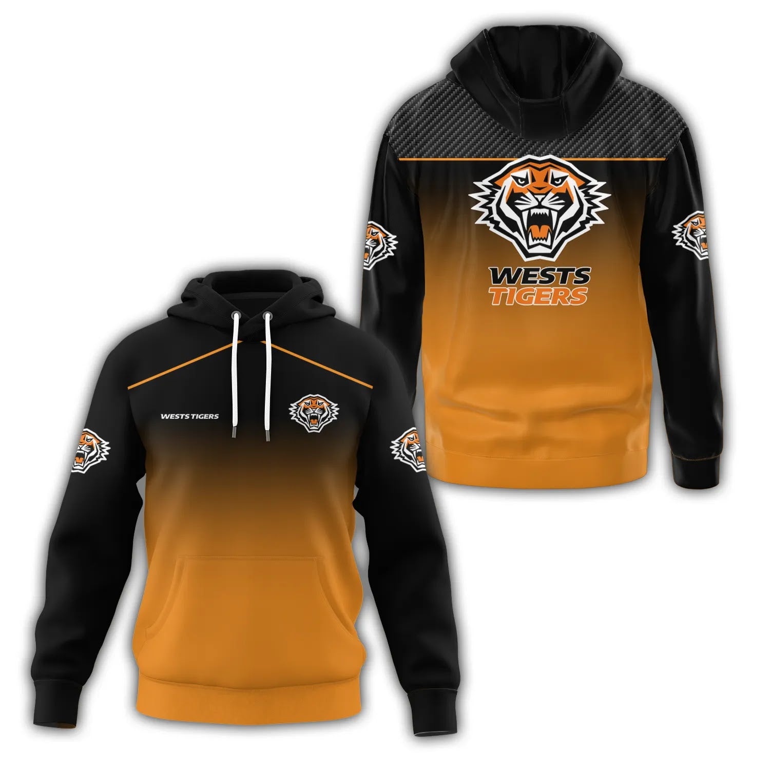 Wests Tigers Hoodie SC001