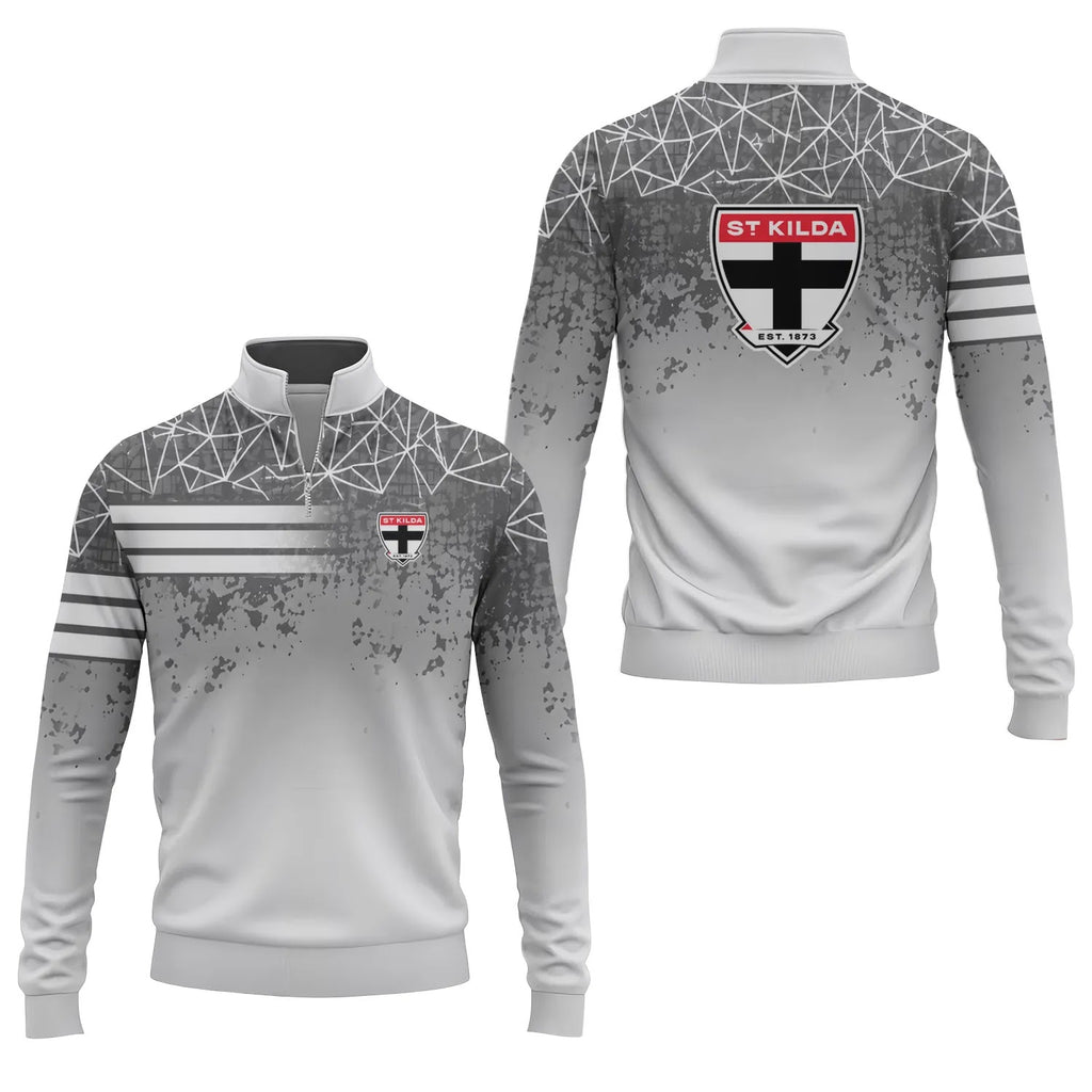 St Kilda Saints Quarter-zip Pullover SC097