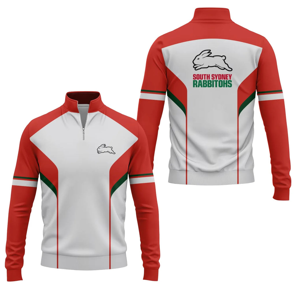 South Sydney Rabbitohs Quarter-zip Pullover SC113