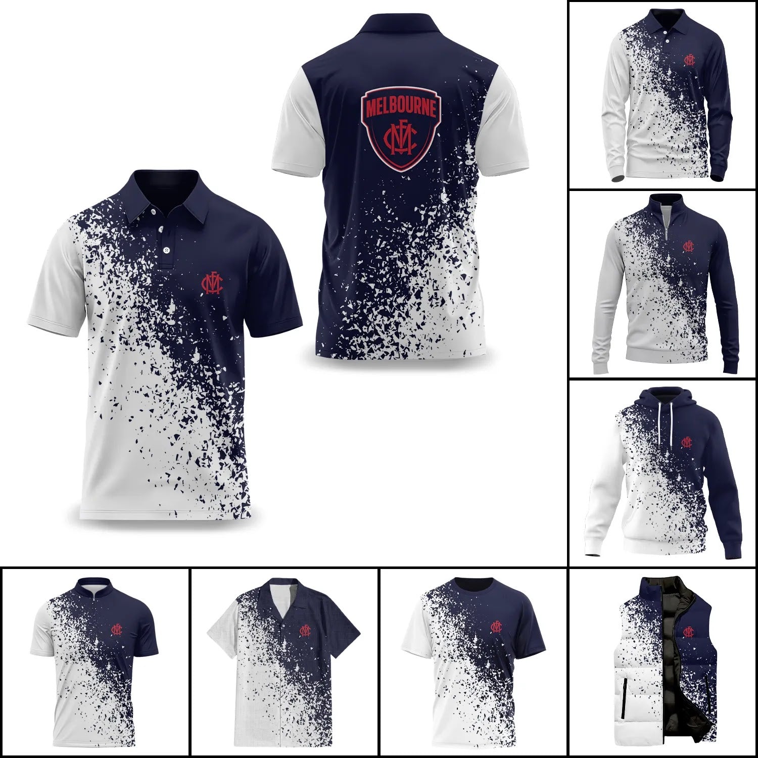 Melbourne Demons Apparels SC070