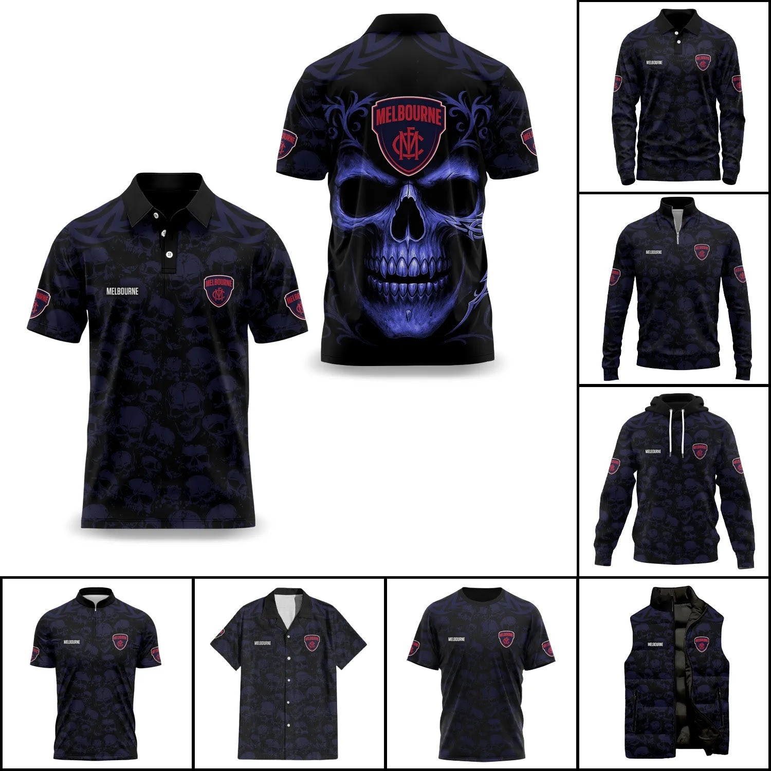 Melbourne Demons Apparels SC014