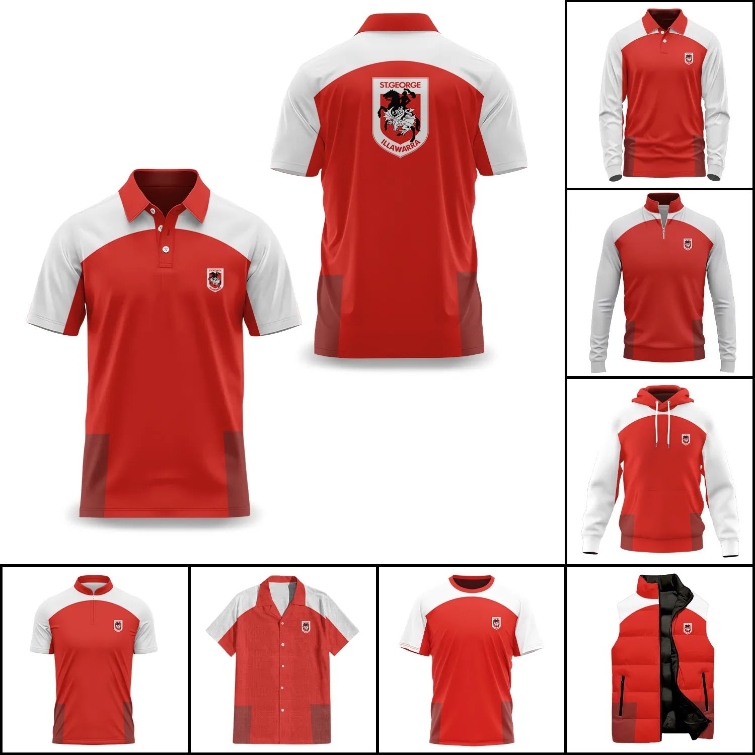 St George Illawarra Dragons Apparels SC016
