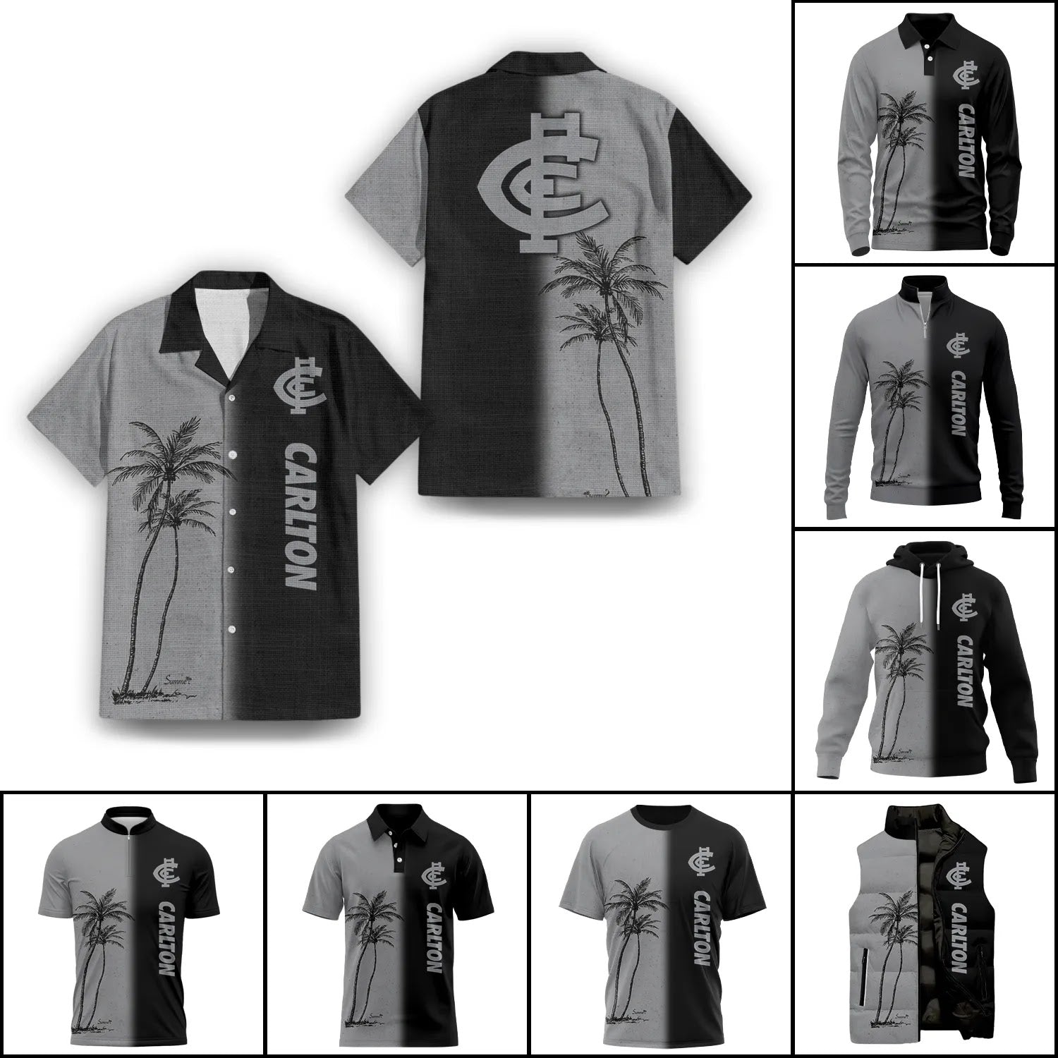 Carlton Blues Apparels SHW037
