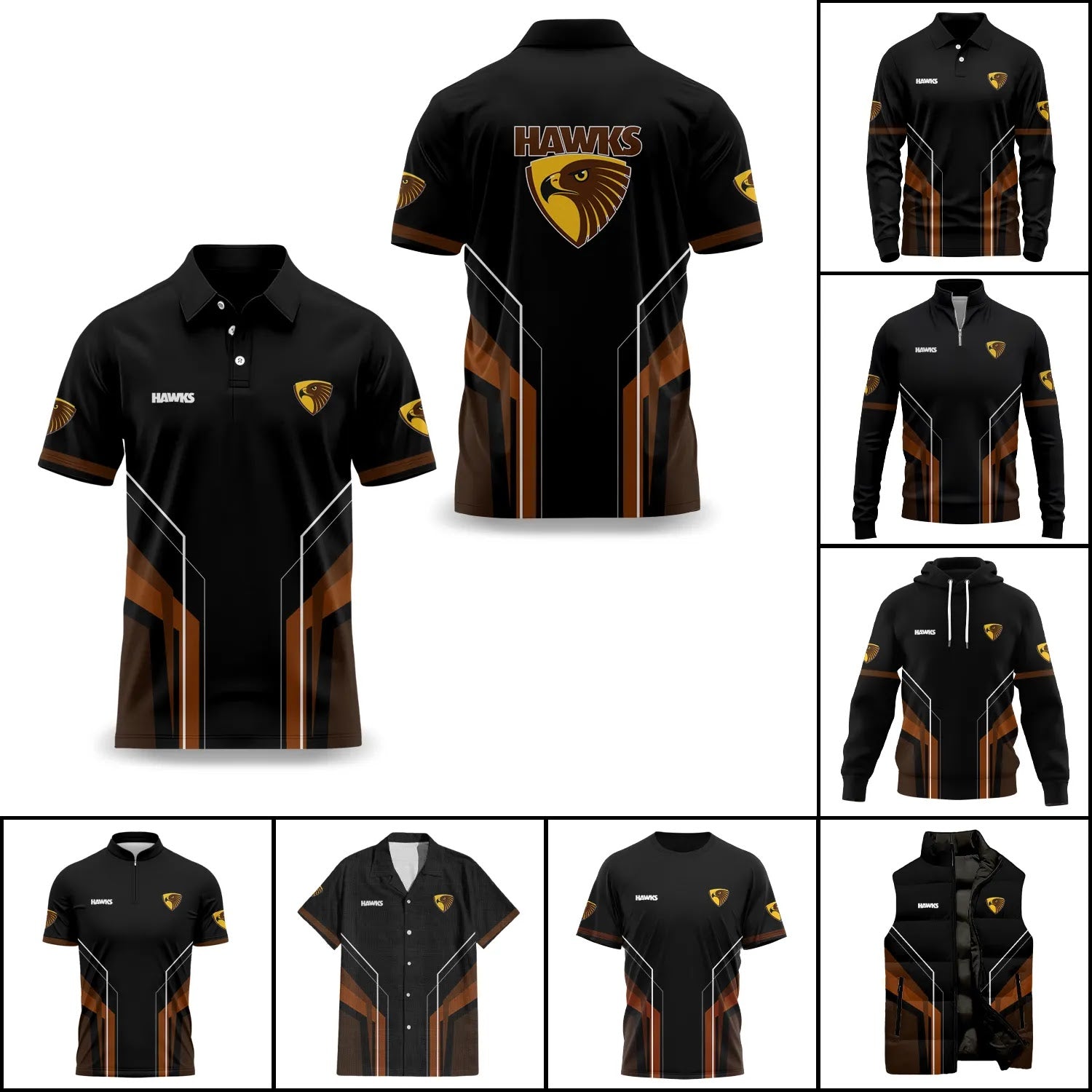 Hawthorn Hawks Apparels SC023
