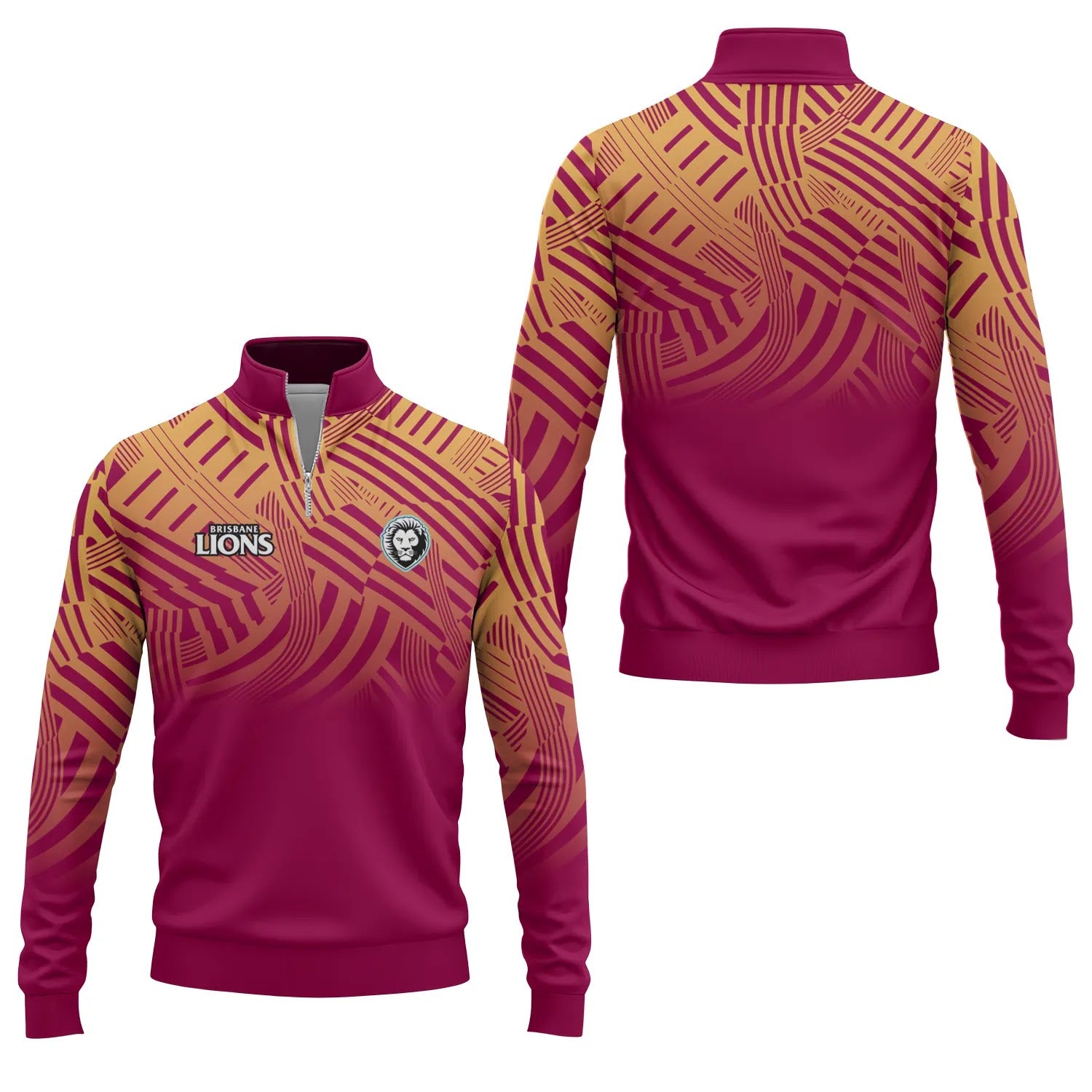 Brisbane Lions Quarter-zip Pullover SC121