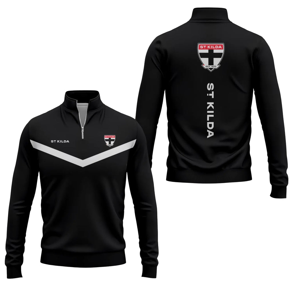 St Kilda Saints Quarter-zip Pullover SC035