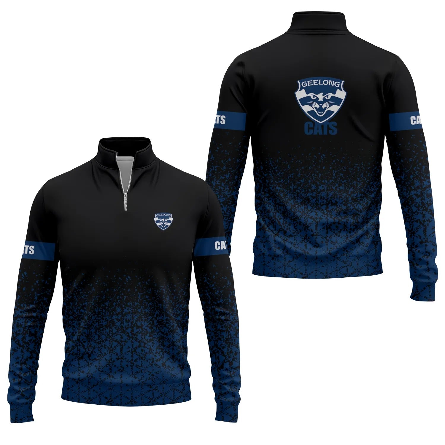 Geelong Cats Quarter-zip Pullover SC096
