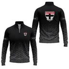 St Kilda Saints Quarter-zip Pullover SC096