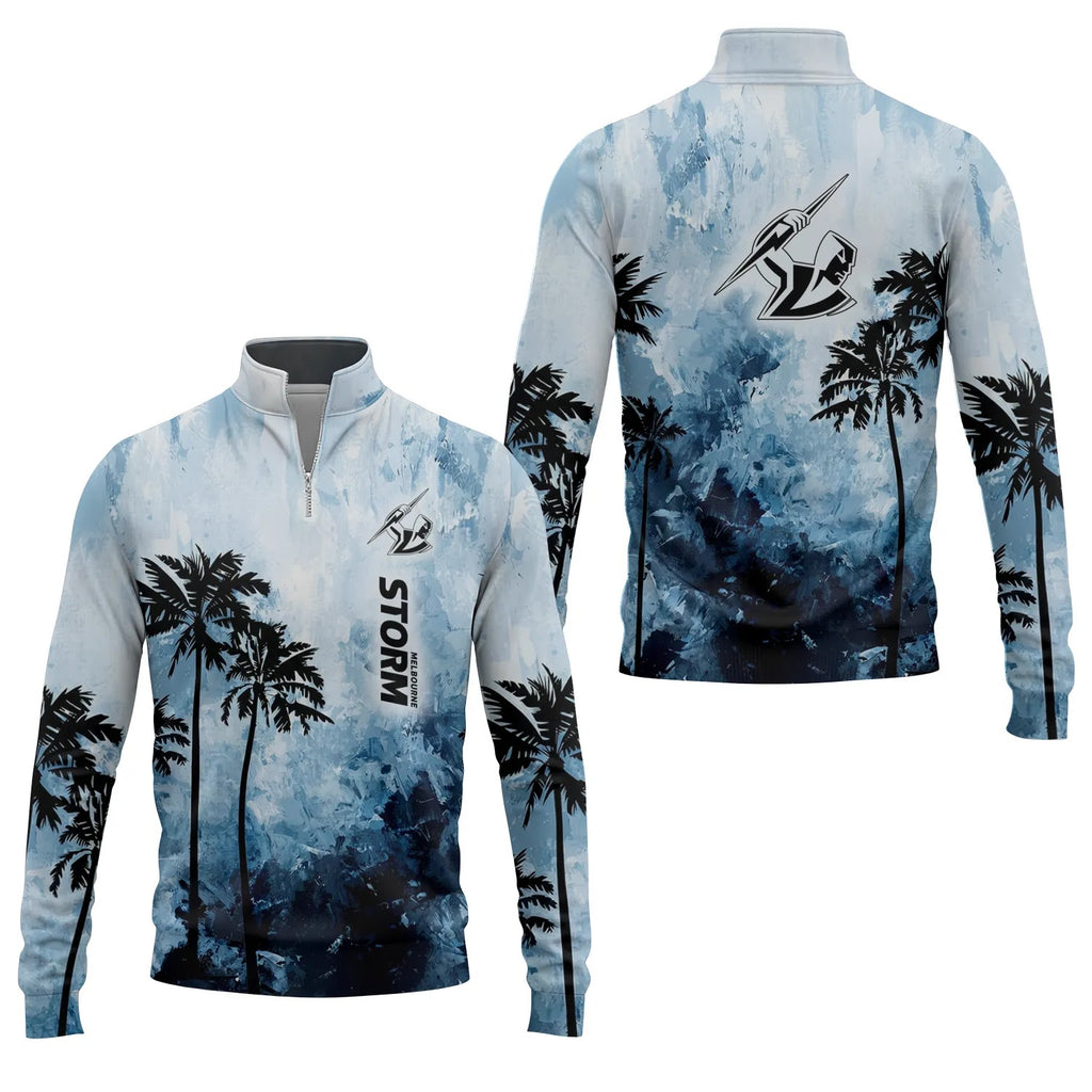 Melbourne Storm Quarter-zip Pullover SHW034