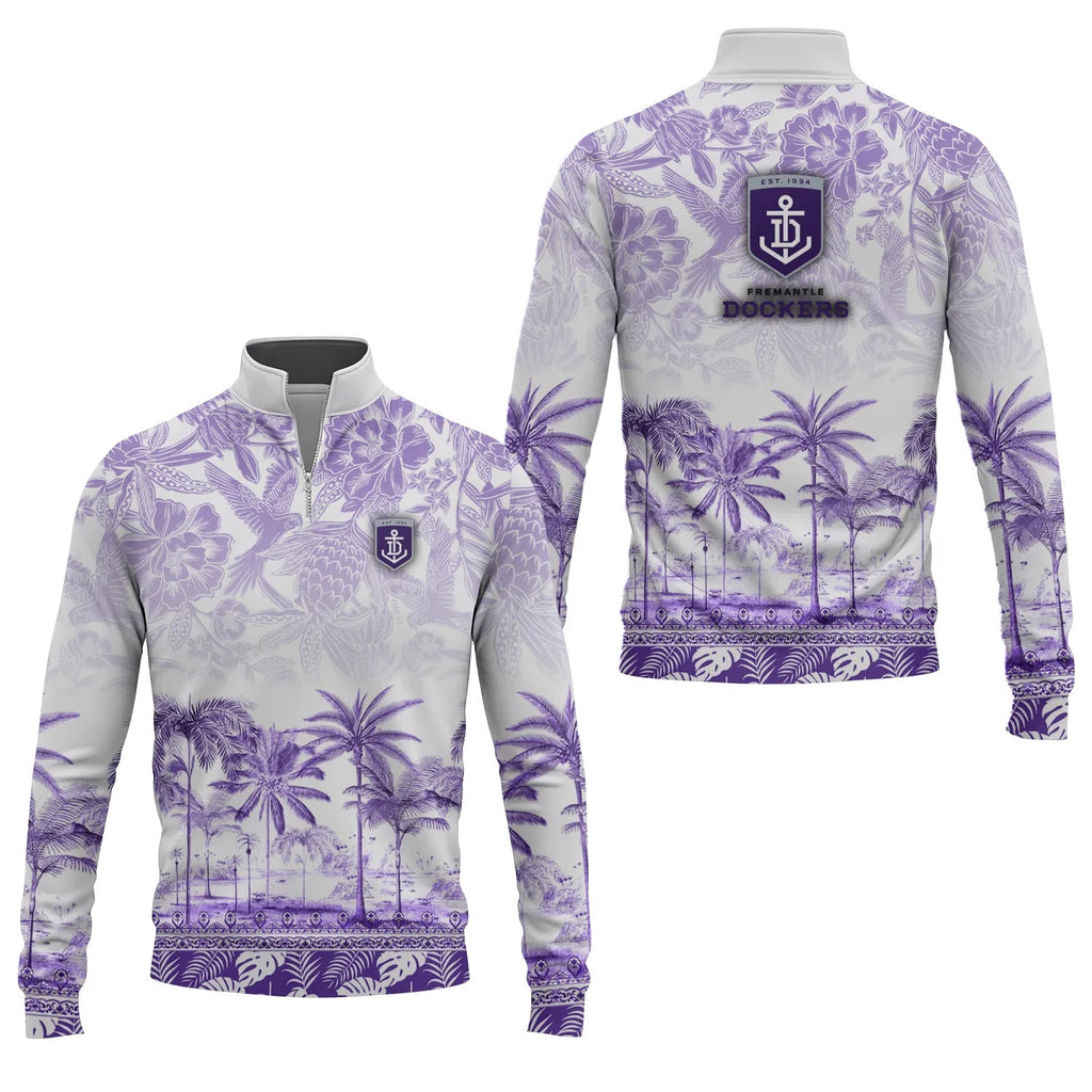 Fremantle Dockers Quarter-zip Pullover SC045