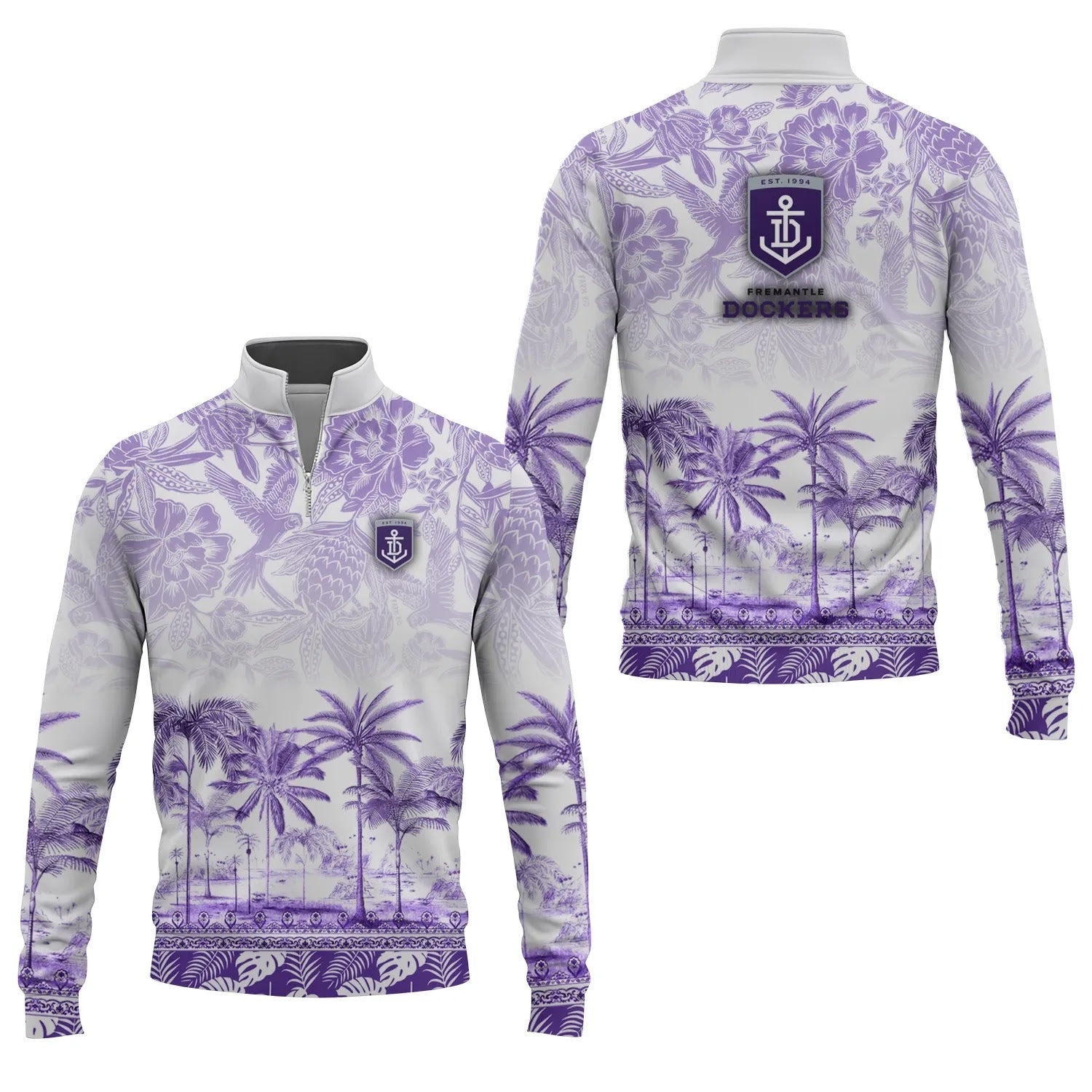 Fremantle Dockers Quarter-zip Pullover SC045